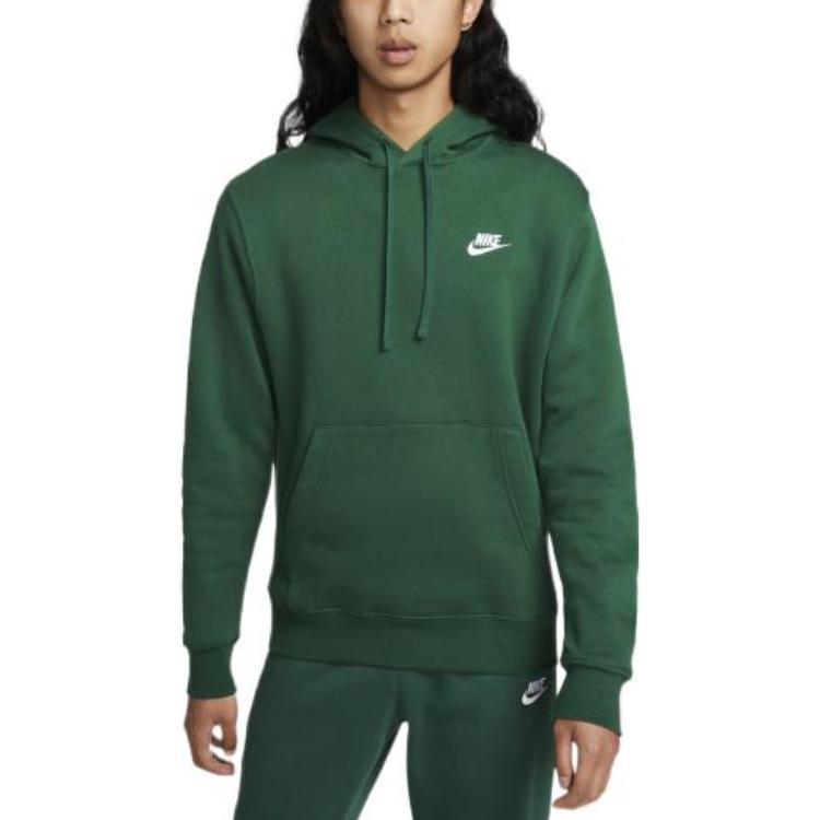 Худи Nike FW22 Logo, зеленый — фото 4