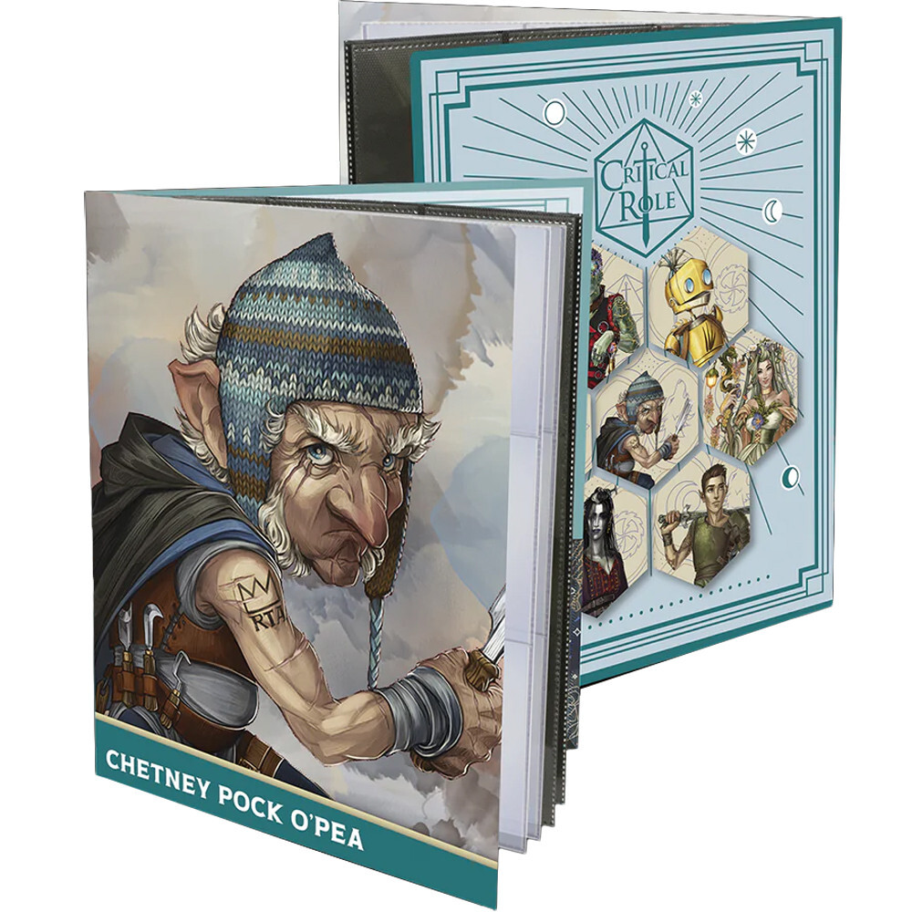 

Миниатюра Ultra Pro Critical Role Character Folio: Chetney Pock O'Pea