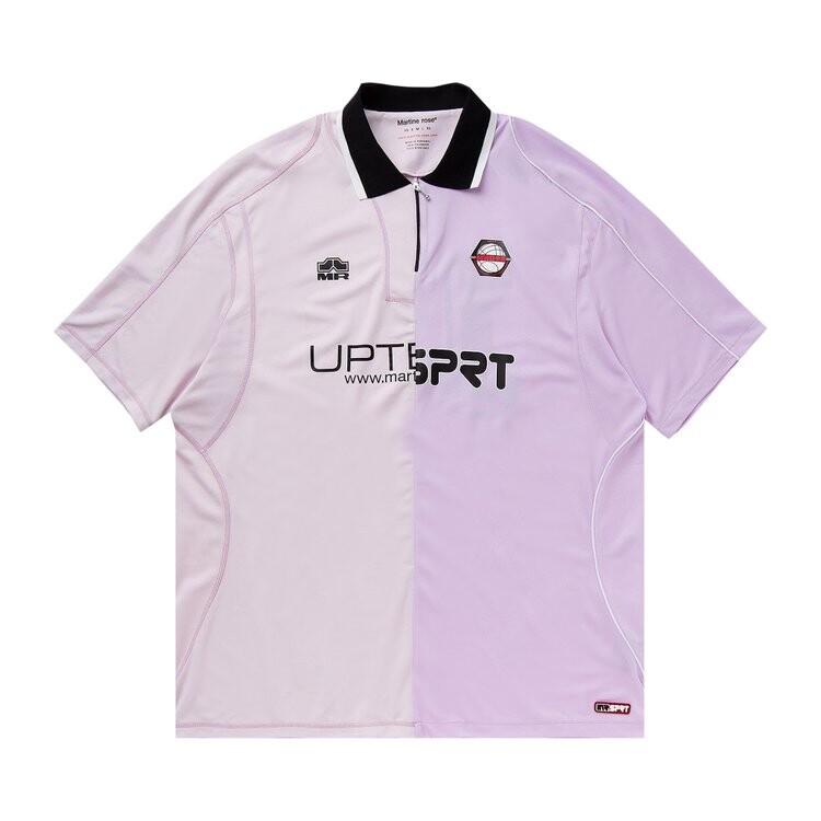 

Топ Martine Rose Half And Half Football Top, фиолетовый