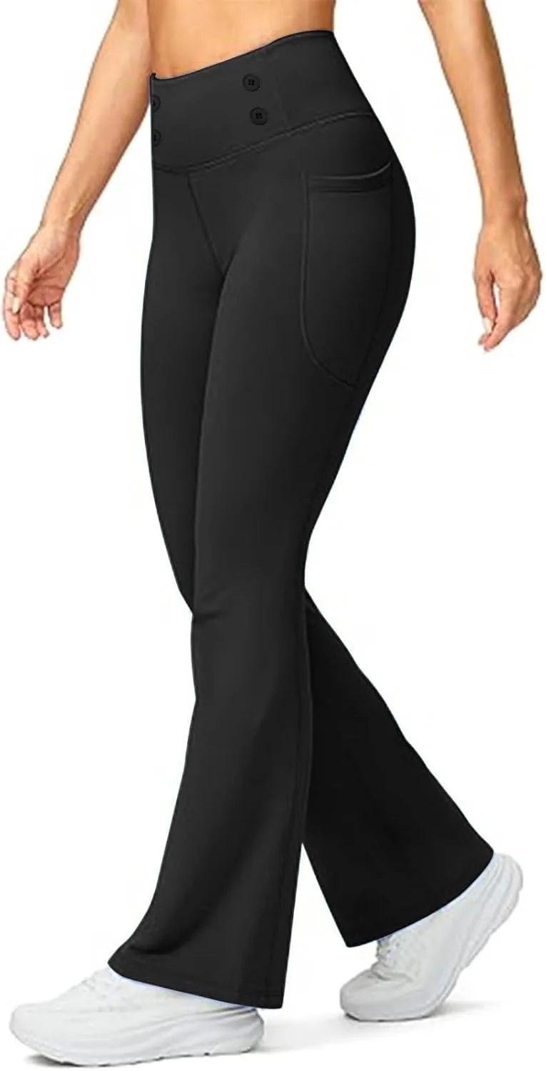 Утепленные флисовые леггинсы для женщин High Waisted с эффектом контроля живота — фото 2