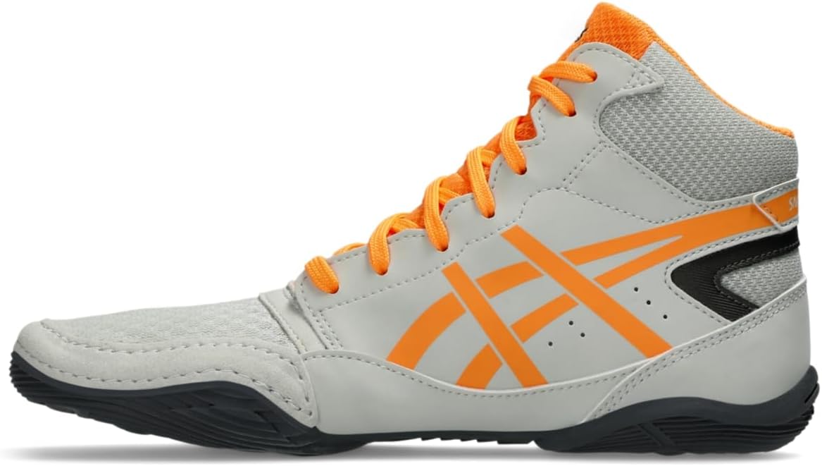 Детские борцовские кроссовки Asics Snapdown 4 для школьников, оранжевый — фото 4
