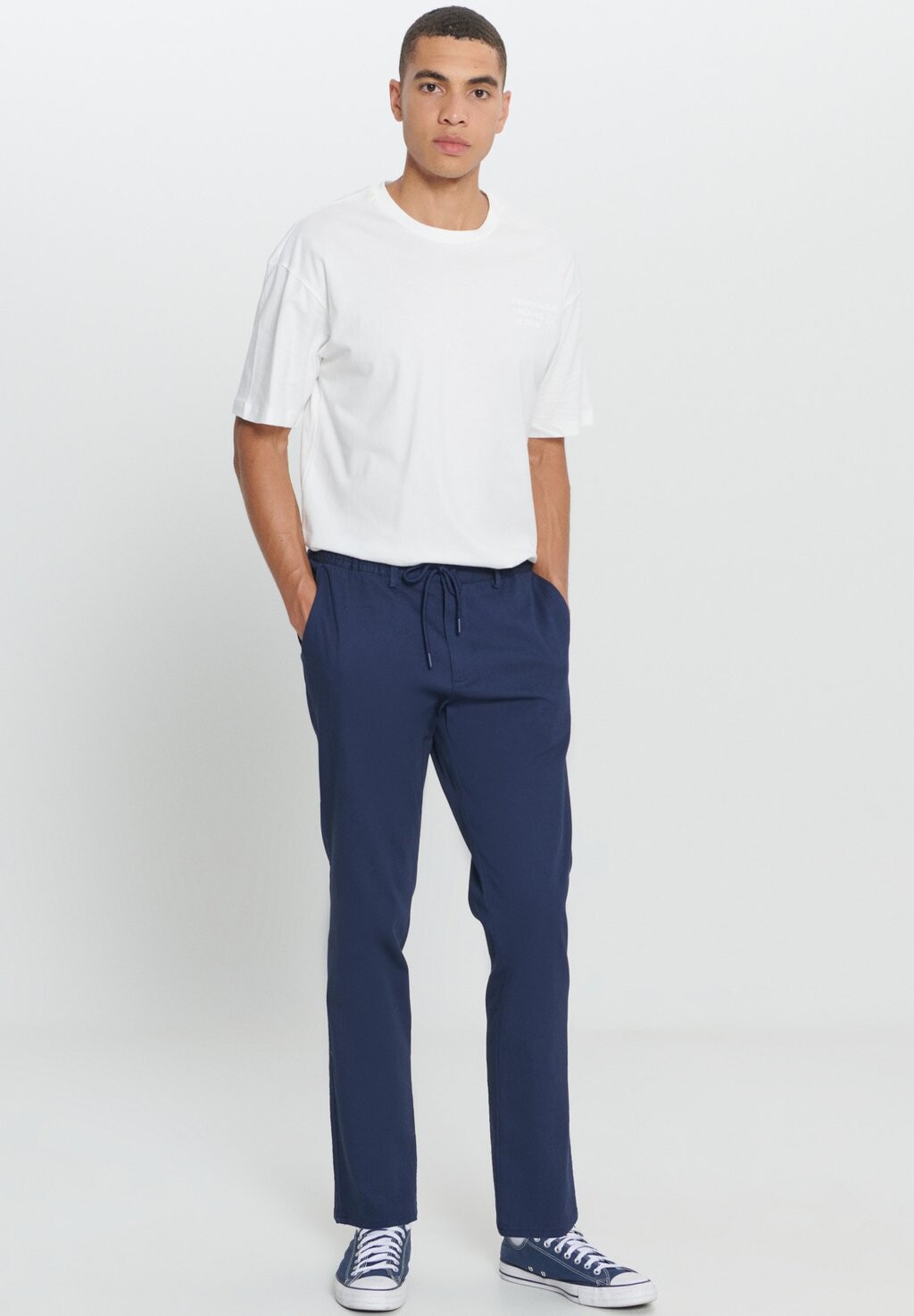 

Брюки JOGGER beige AC&CO / ALTINYILDIZ CLASSICS, темно-синий