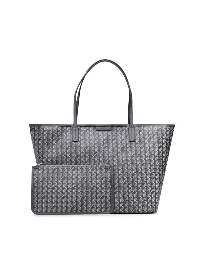 

Сумка Tory Burch Basketweave Tote 145634, серый
