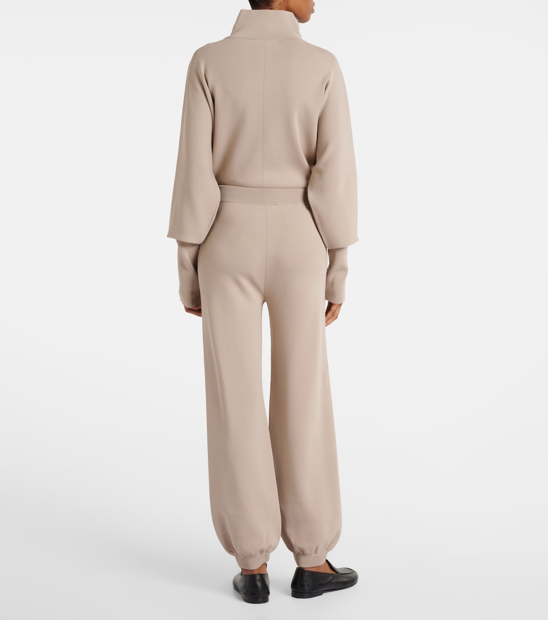 Брюки-широкие штаны из крепа тиррено Max Mara, Cacha — фото 3
