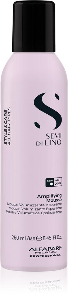 

Мусс для волос Semi di lino style&care amplifying mousse средней фиксации Alfaparf Milano, 250 мл