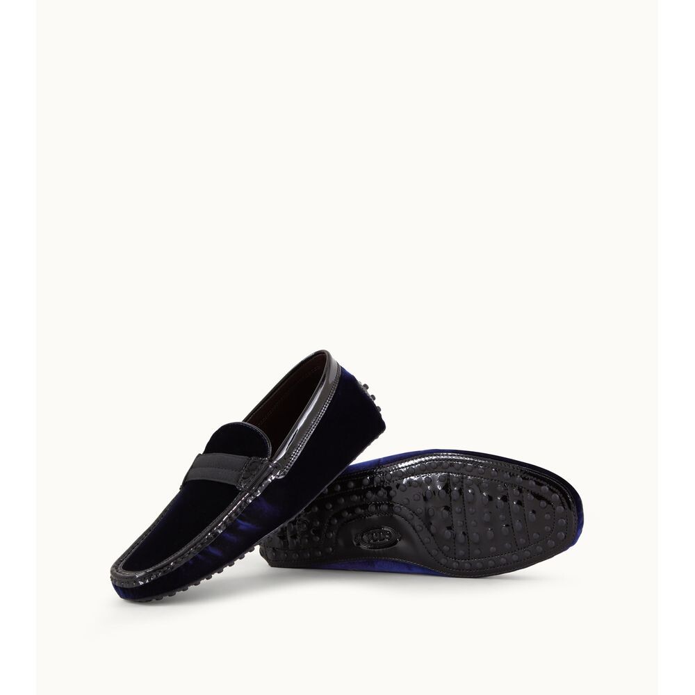 

Обувь для вождения Gommino в бархате TOD's, мультиколор