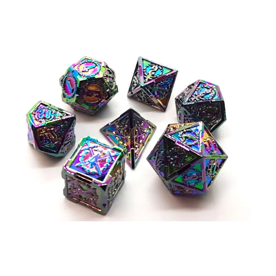 

Полисет - Спектральный (7), Metal Dice - Knights of the Round Table