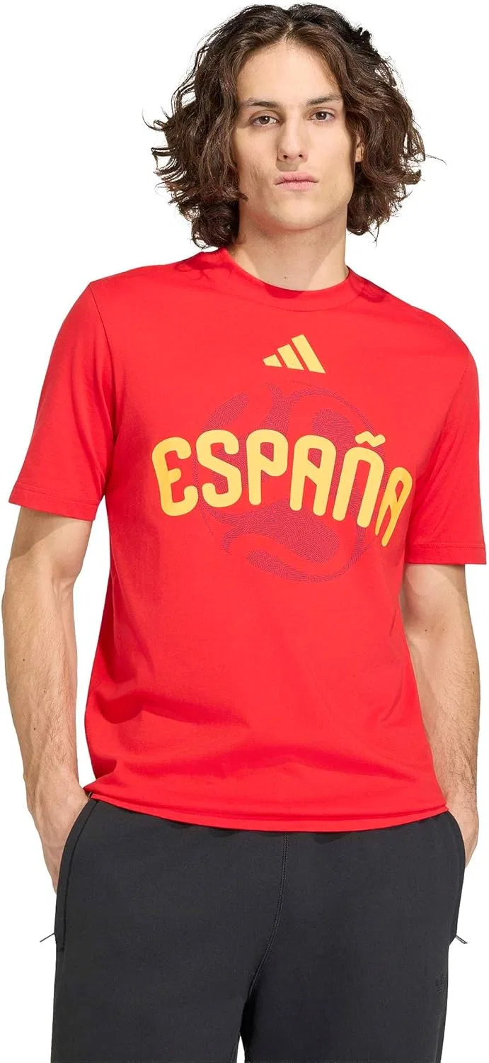 Футболка adidas Spain World Cup 2026, Vivid Red