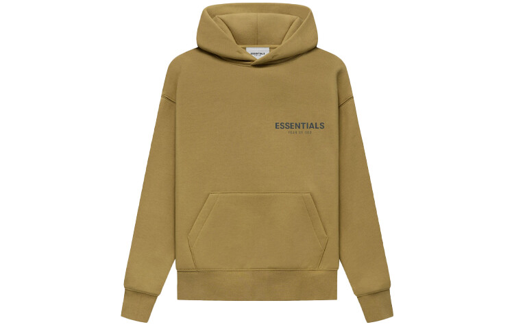 Детская толстовка Fear Of God Essentials, хаки — фото 2