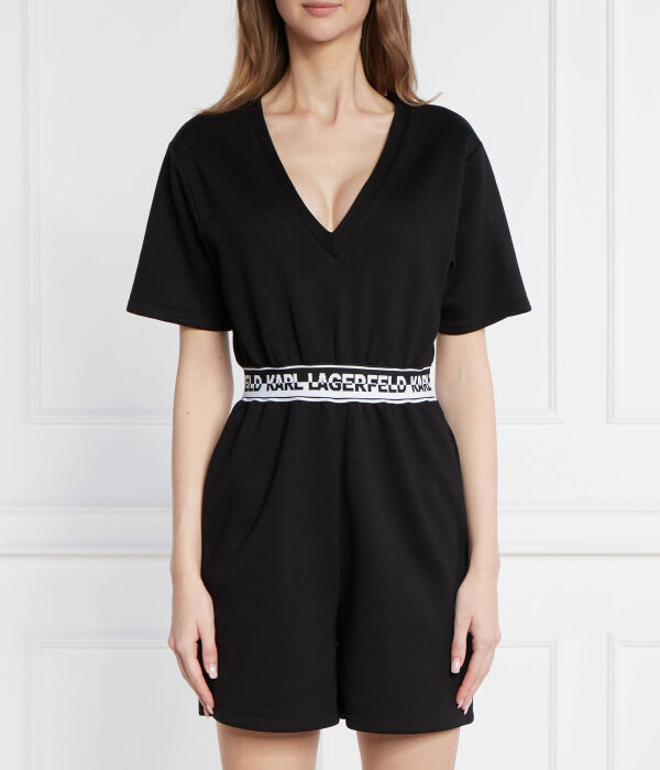 

Комбинезон Regular fit Karl Lagerfeld, черный
