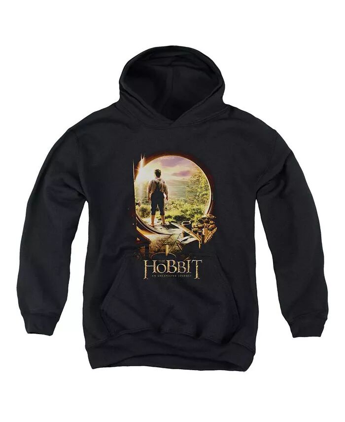 

Толстовка с капюшоном «Хоббит в дверях» The Hobbit, черный