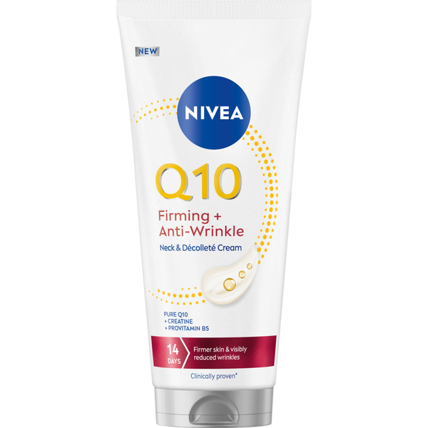 

Крем для ухода за кожей шеи и декольте против морщин, 200 мл Nivea Q10