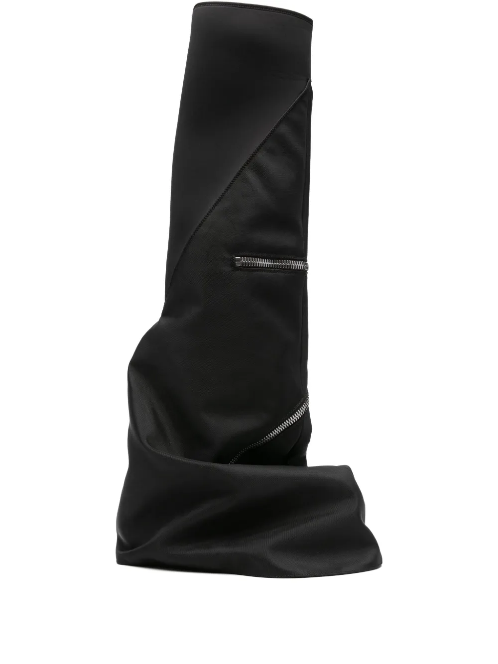 Сапоги с молниями Rick Owens Drkshdw, черный