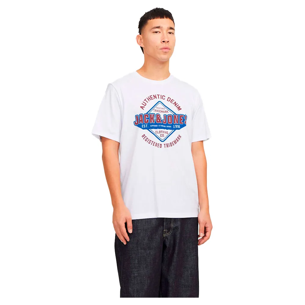 

Футболка с коротким рукавом Jack & Jones Logo, белый