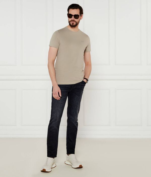 Футболки Slim fit Calvin Klein, желтый — фото 2