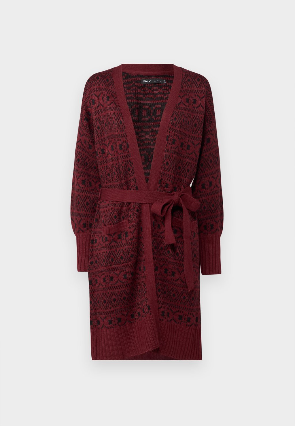 

Кардиган ONLSIGRUN CARDIGAN ONLY Tall, темно-красный