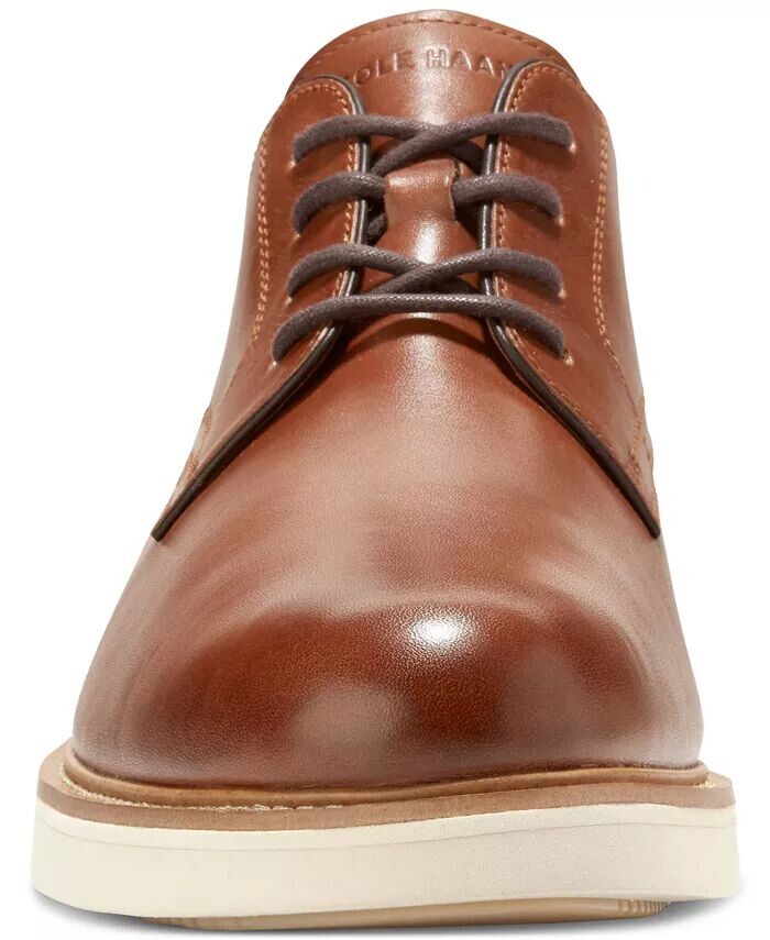 Мужские классические оксфорды American Classics Montrose с простым носком Cole Haan, коричневый — фото 4