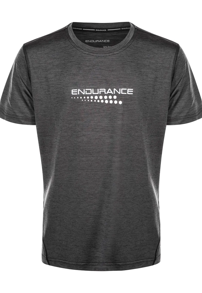 

Функциональная рубашка ENDURANCE "DRILL MELANGE" с технологией QUICK DRY, черный