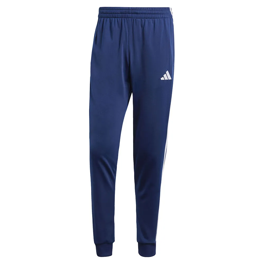 Спортивный костюм adidas Sportswear Basic 3 Stripes Tricot, синий — фото 4