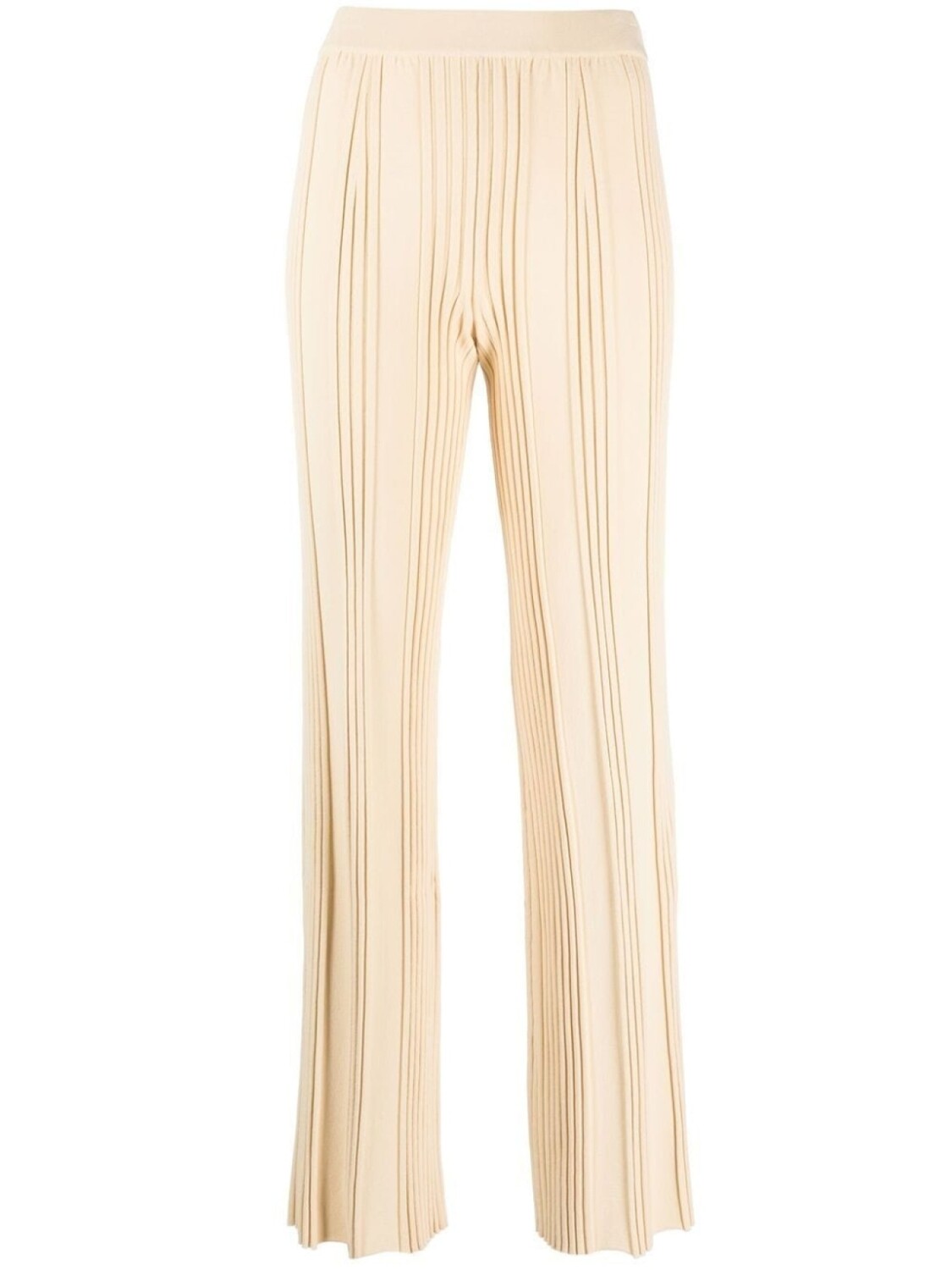 

MRZ pleated-detail straight-leg trousers, нейтральный цвет