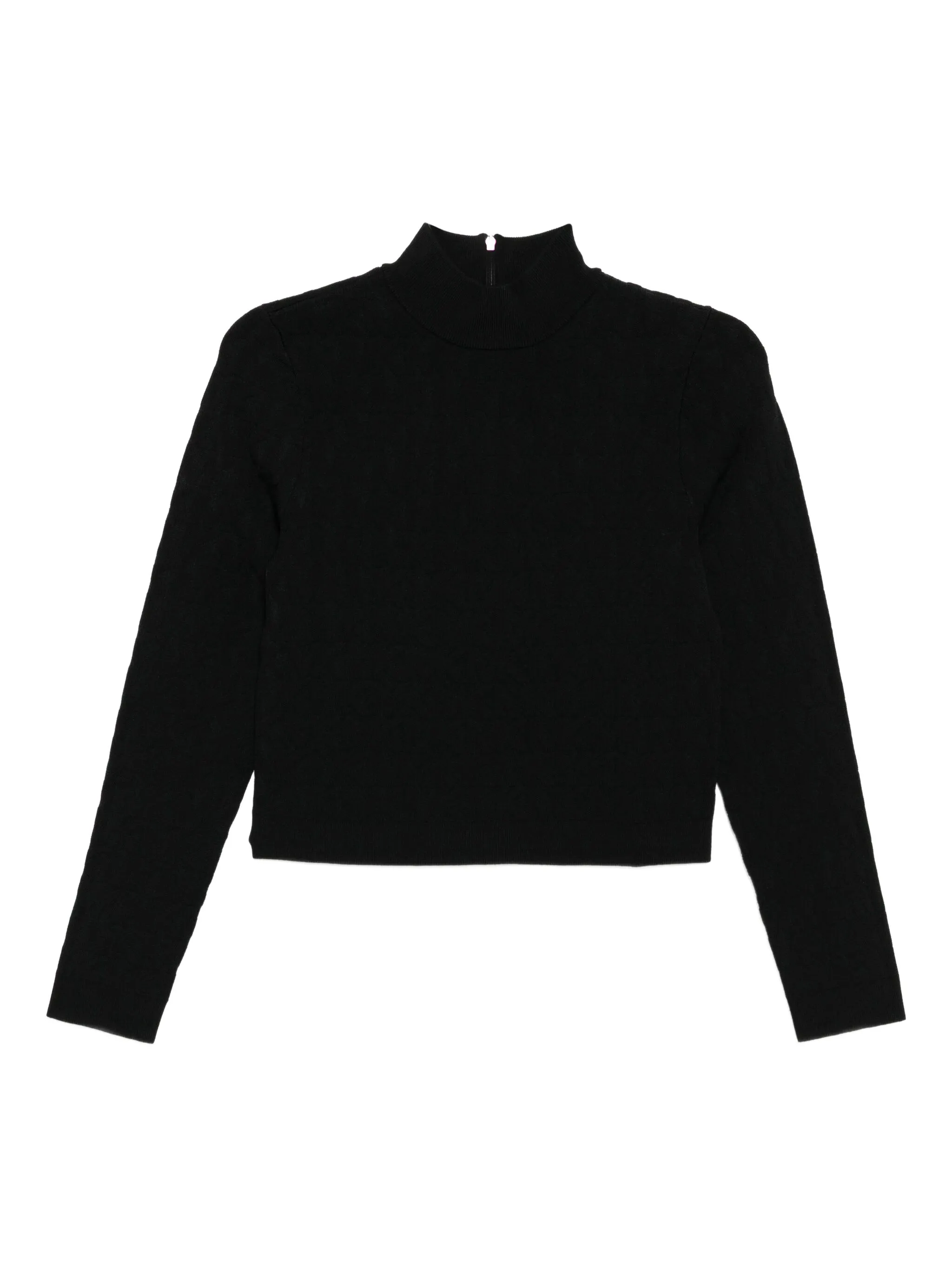 

Жаккардовый топ с логотипом Michael Kors, черный