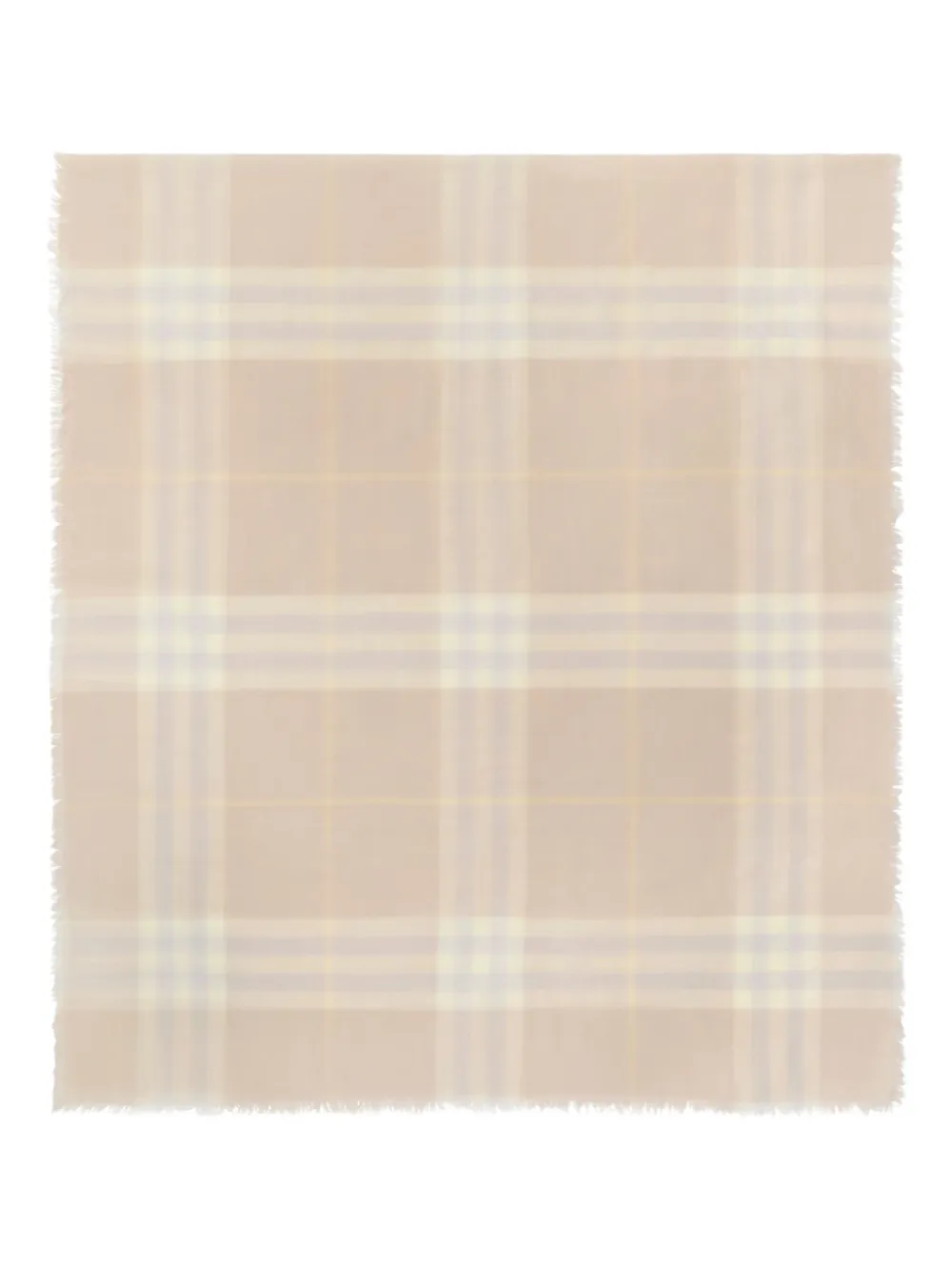 

Шерстяной шарф BURBERRY, розовый