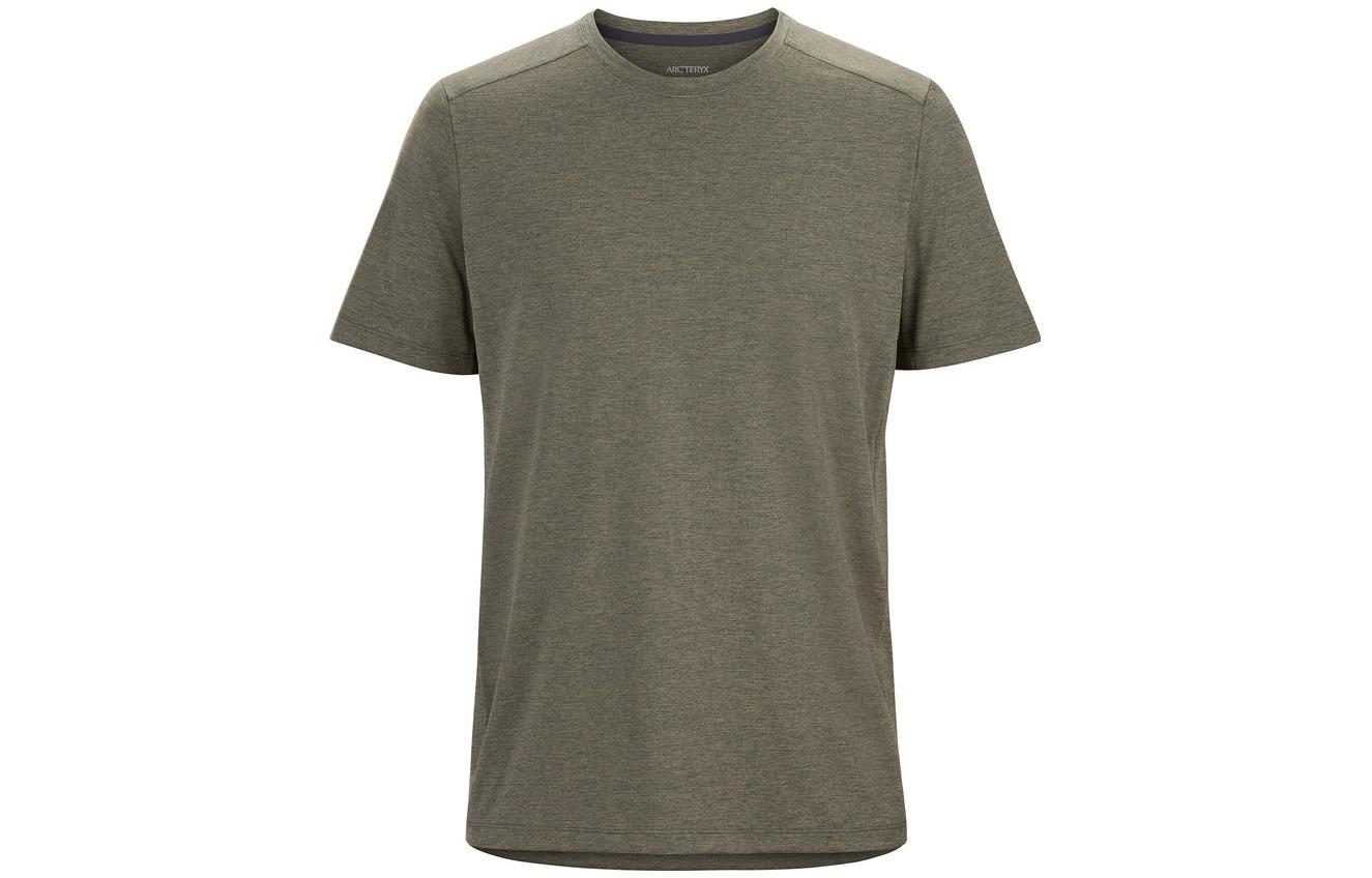 Футболка CORMAC SS22 Quick Dry мужская Arcteryx, белый/зеленый — фото 3