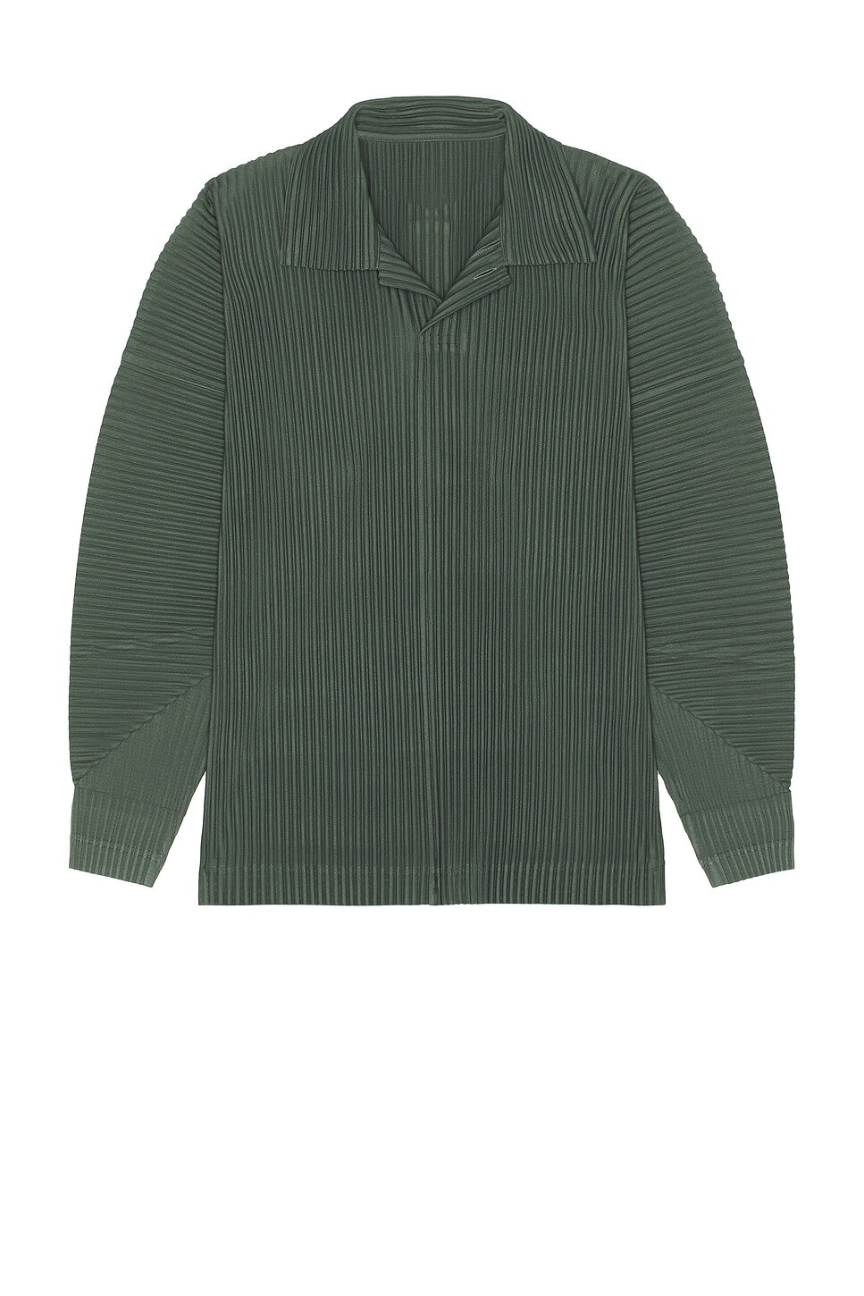 

Октябрьская рубашка Homme Plisse Issey Miyake, цвет Moss Green