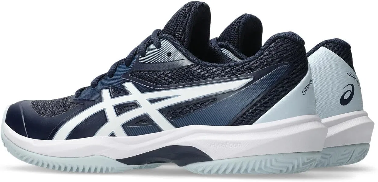 Кроссовки для тенниса ASICS, цвет Midnight White — фото 2
