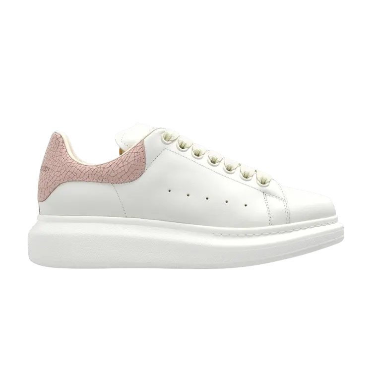 Кроссовки Alexander McQueen Wmns Oversized Sneaker 'Off-White Cracked Pink', кремовый