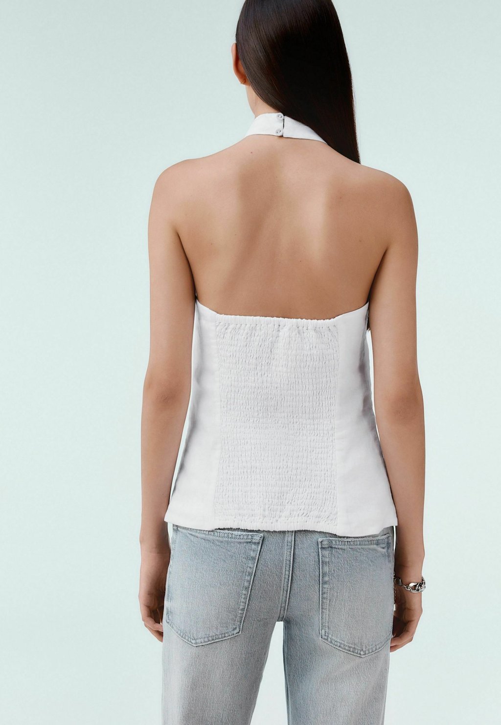 Топ Blouse Next, белый — фото 3