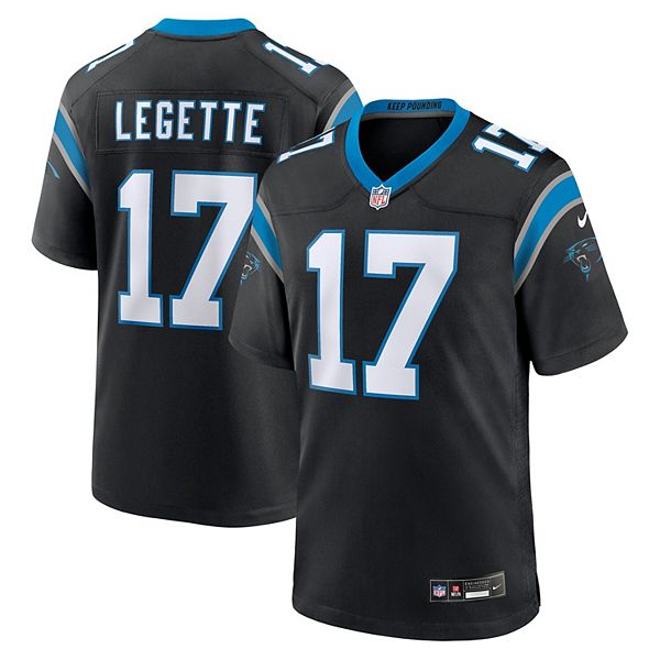 

Футболка мужская Xavier Legette black Carolina Panthers 2024 NFL First Round Pick Game Player Nike