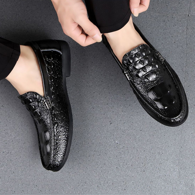 Devanro Мужские повседневные кроссовки Low Top черные, цвет Black — фото 2