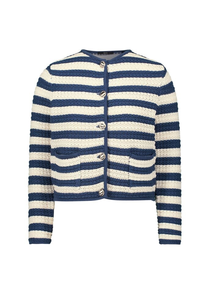 

Кардиган Zero Strickjacke mit Streifen, цвет CreamDark Blue