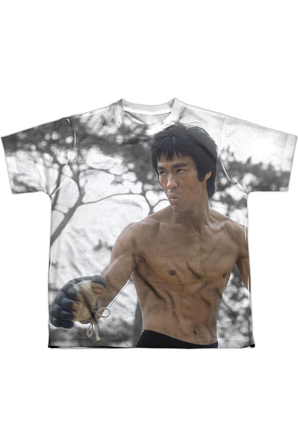 

Футболка Bruce Lee Battle Ready с коротким рукавом для детей Gildan, белый