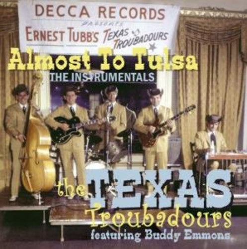 

CD диск Texas Troubadours: Almost to Tulsa-Instrumentals