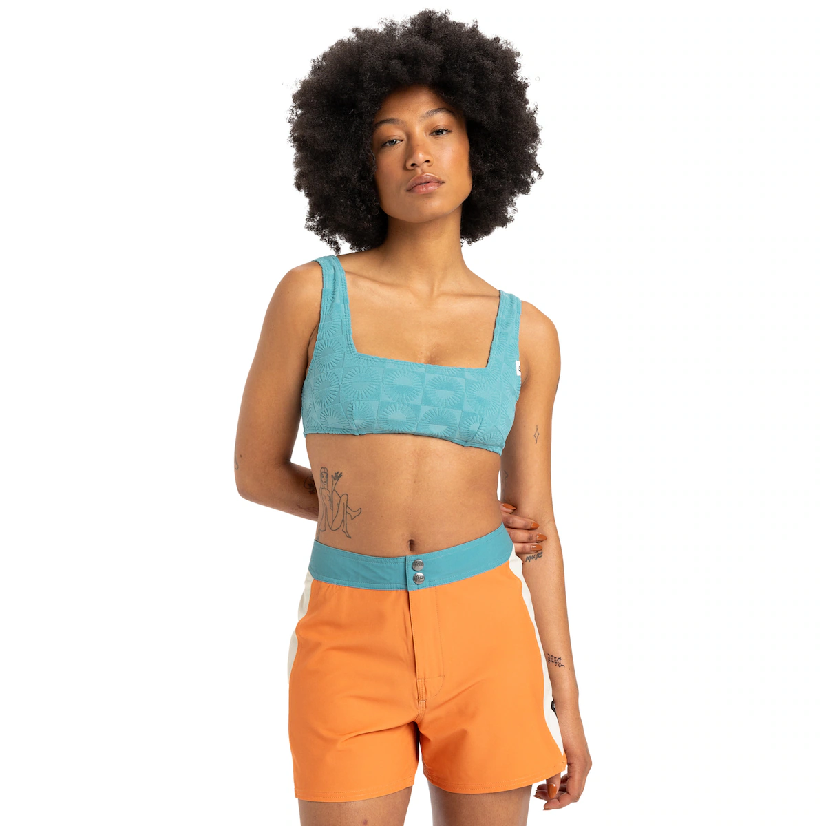 

Женский купальник Quiksilver QSW Original Arch, розовый