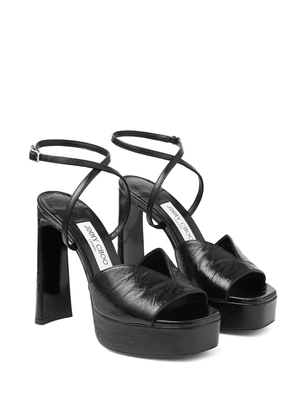 Босоножки Karli 125 JIMMY CHOO, черный — фото 2