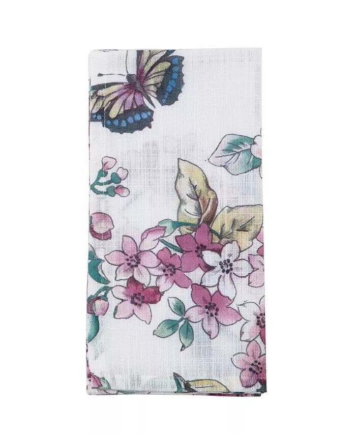 

Салфетка Butterfly Meadow с цветочным рисунком Lenox, мультиколор