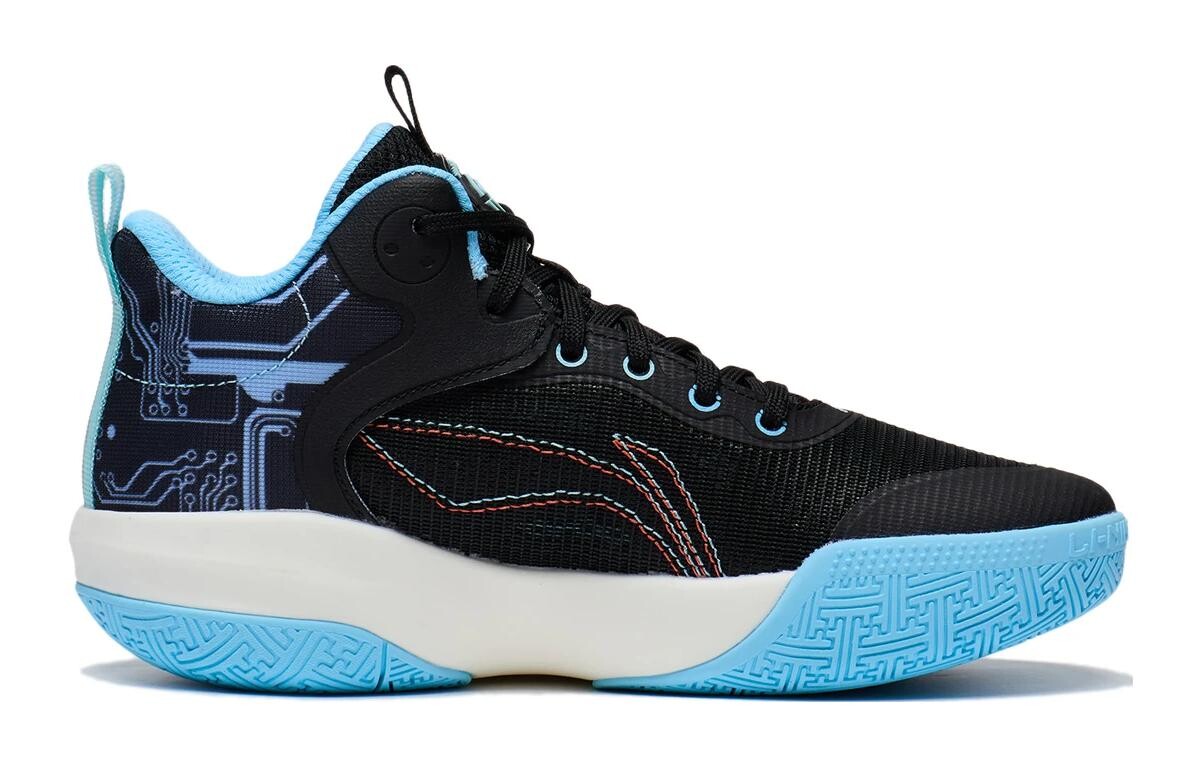 Баскетбольные кроссовки Pioneer Force PRIMARY 3.0 для детей GS Low-top Black/Blue Lining Young — фото 2
