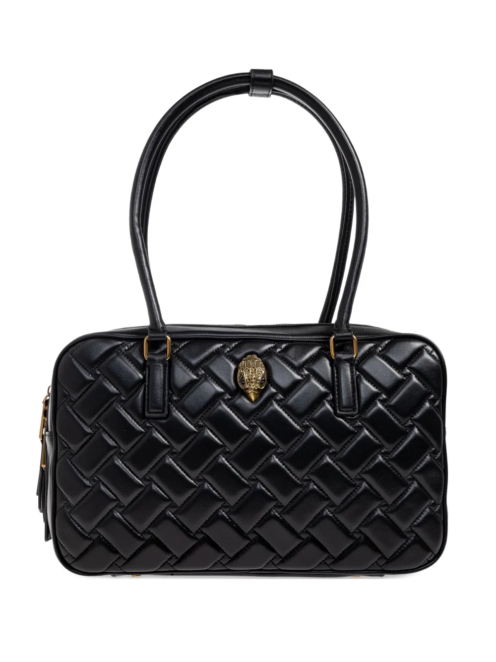 

Маленькая стеганая дорожная сумка Kensington Drench Kurt Geiger London, черный