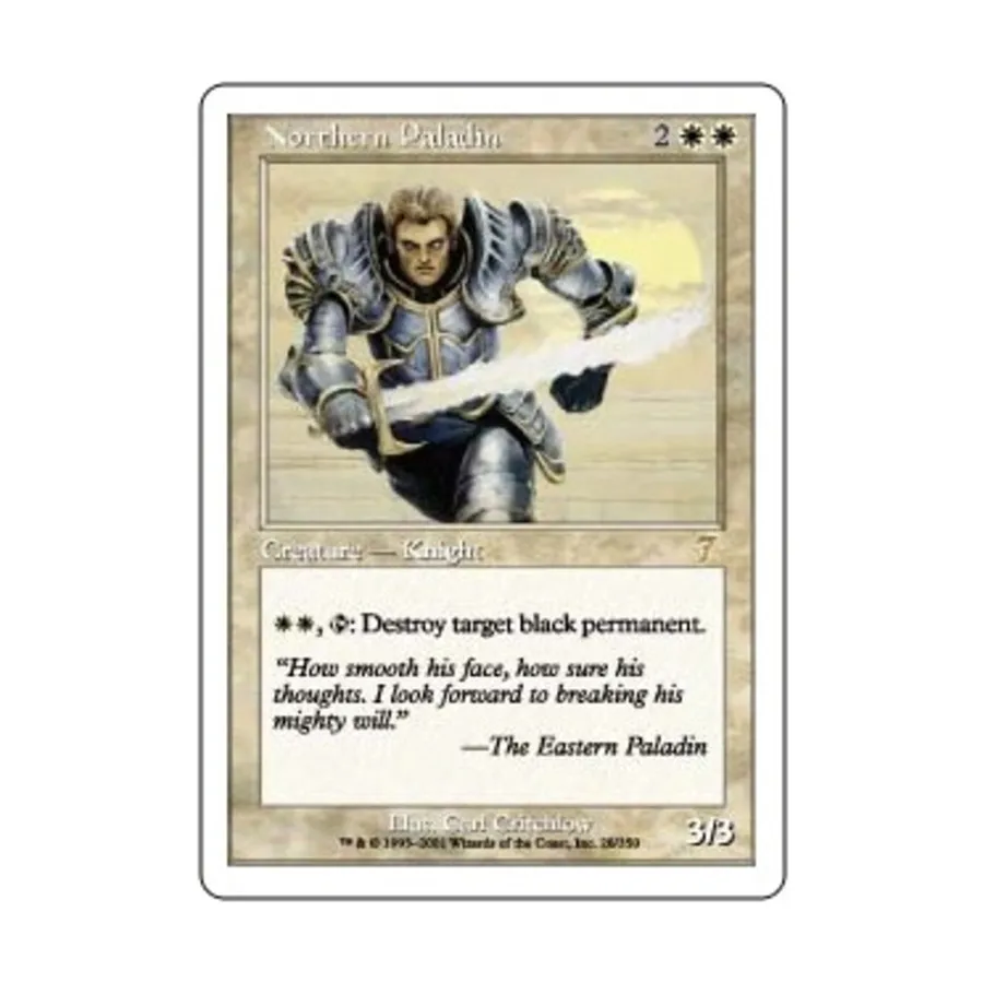 

CCG Северный Паладин (клавиша R), MTG - 7th Edition