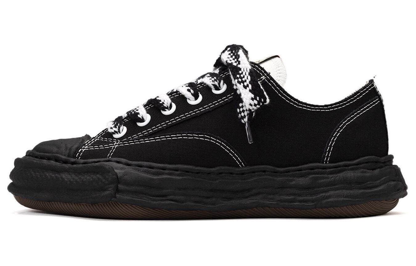 

Кроссовки Maison MIHARA YASUHIRO Petterson Canvas Sneakers, черный