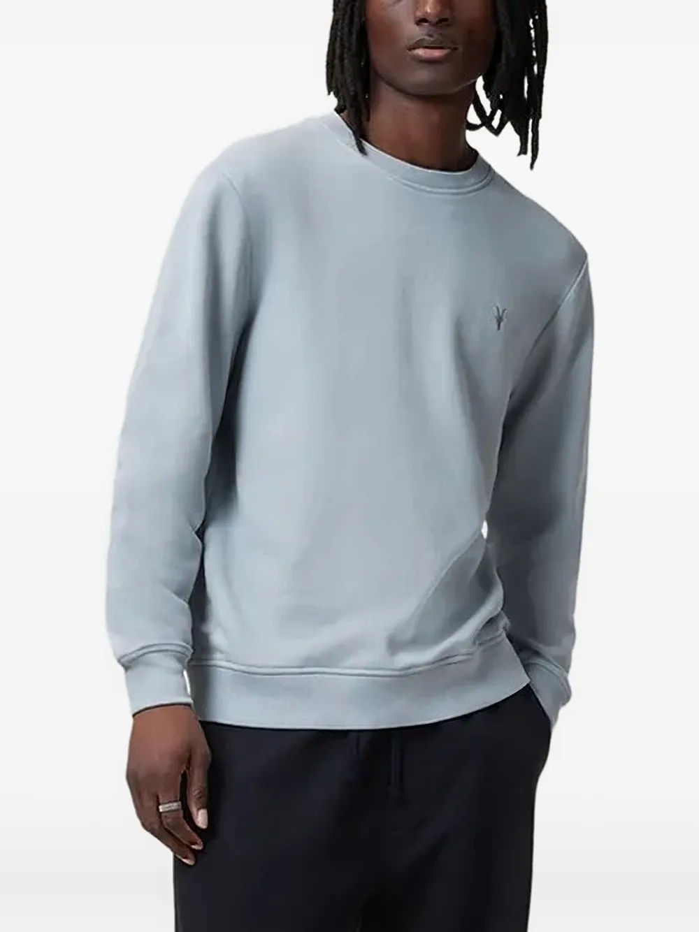 

Толстовка с вышивкой AllSaints, синий