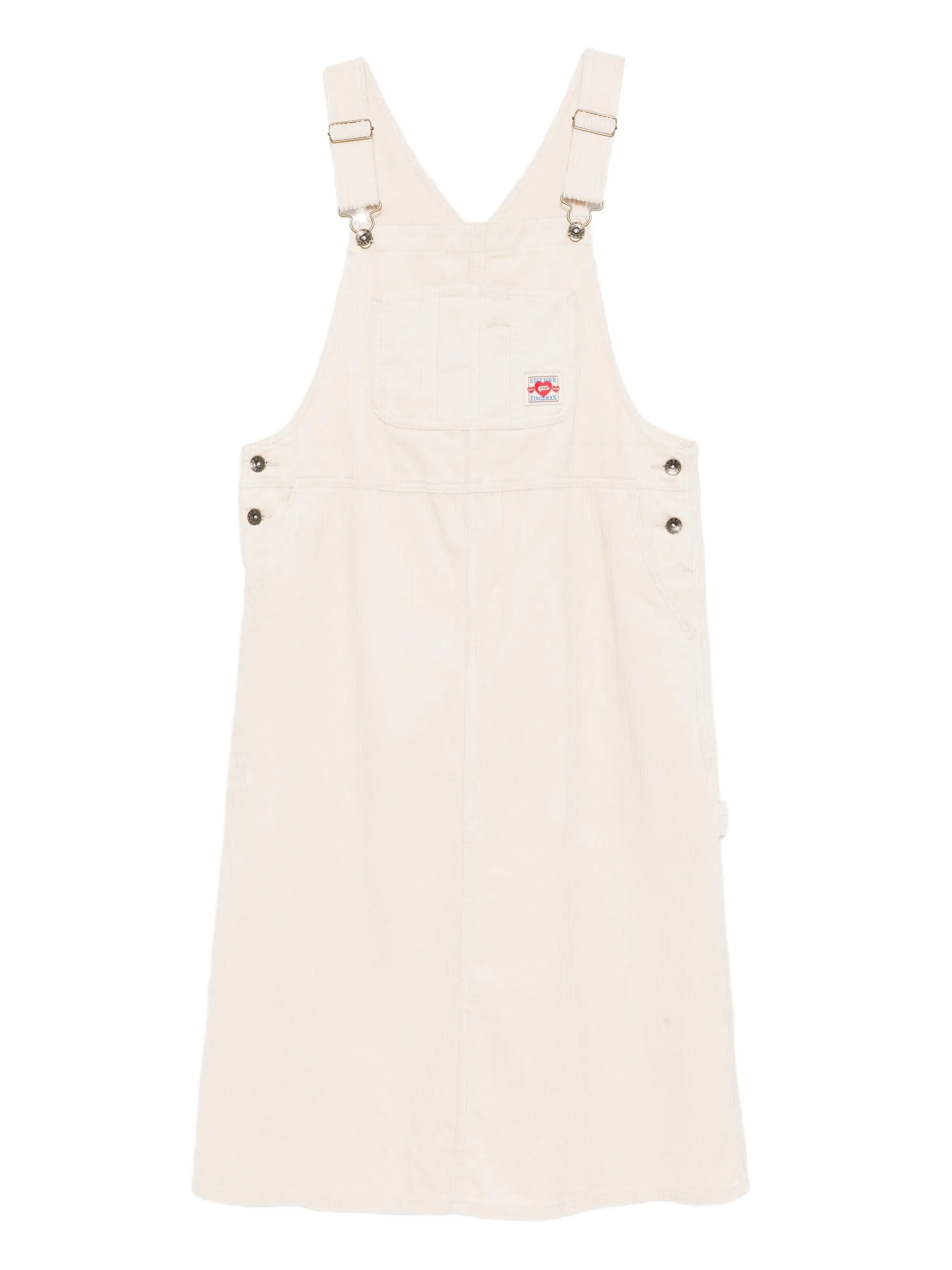 

Вельветовое платье-комбинезон Fingercroxx, нейтральный