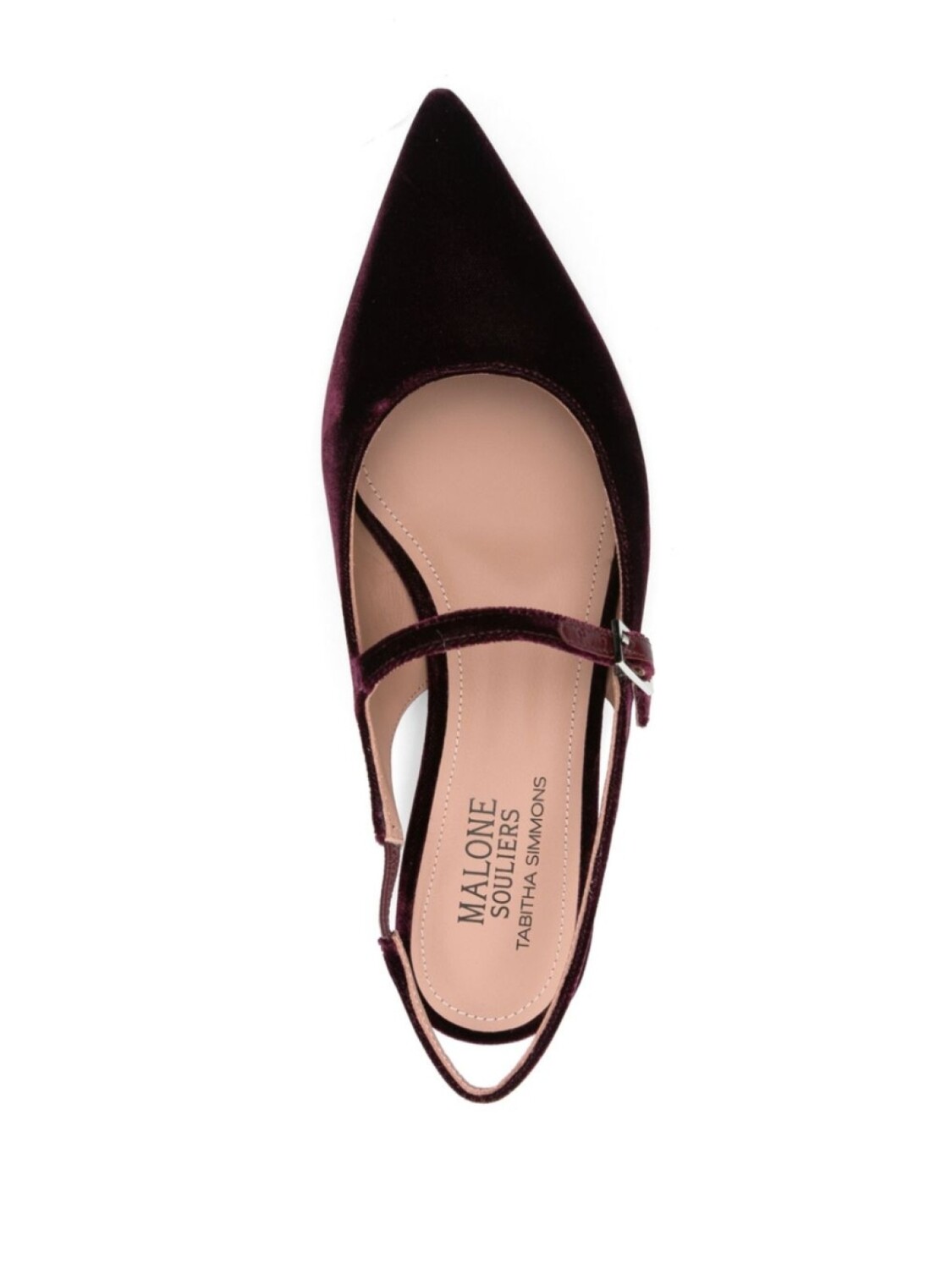 Балетки Karla Malone Souliers, фиолетовый — фото 4
