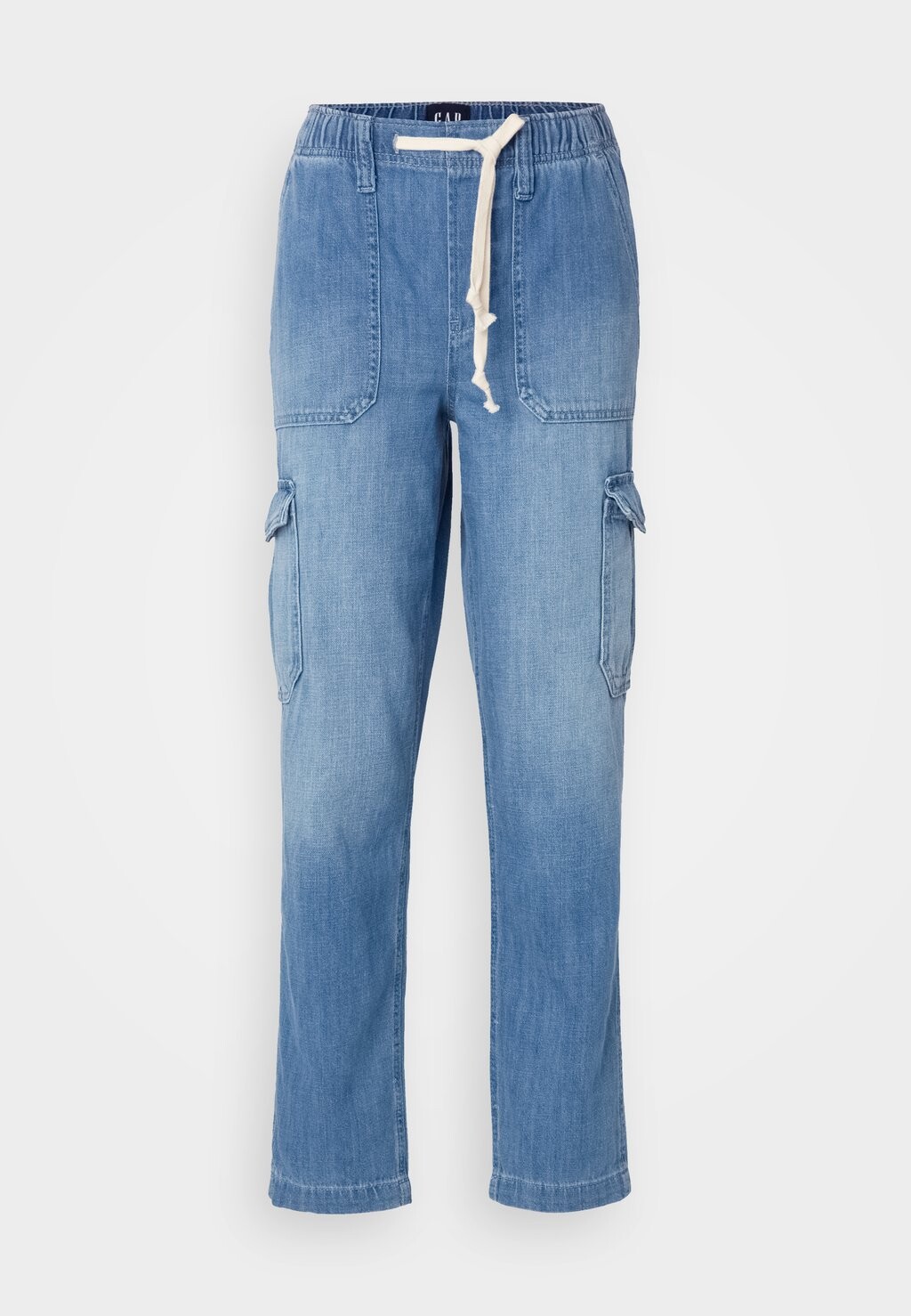 

Джинсы свободного кроя Easy Gap Tall, средний индиго