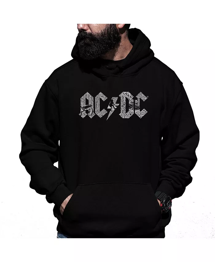 

Мужская худи с принтом AC/DC LA Pop Art, черный