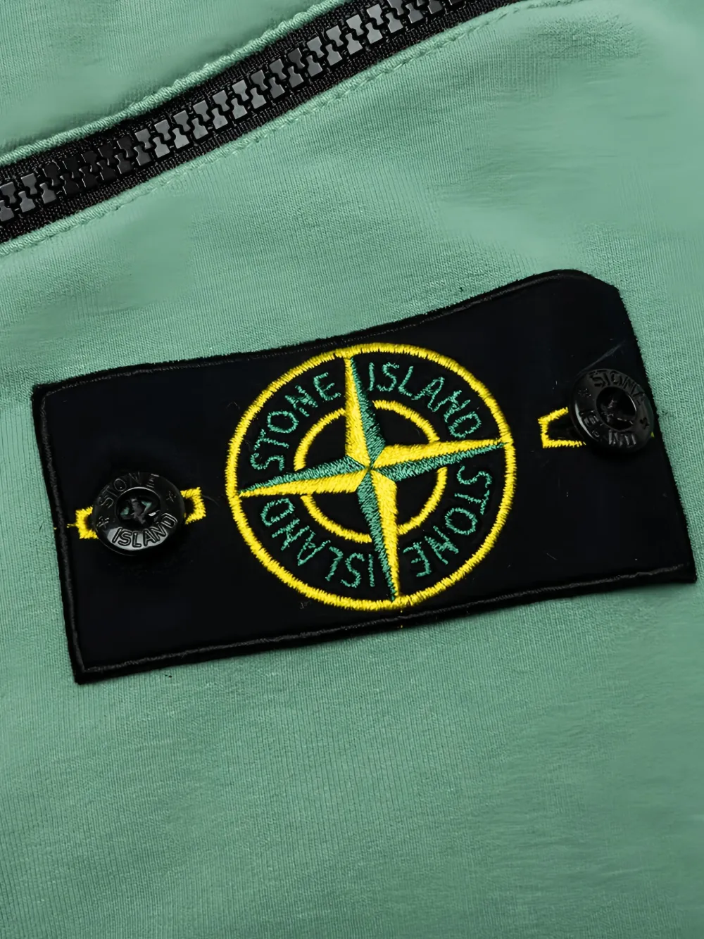 Спортивные брюки с значком компаса Stone Island, зеленый — фото 3