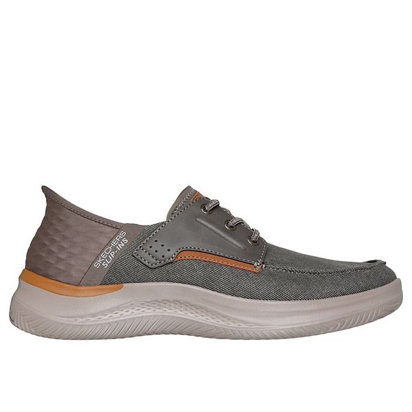 Мужские туфли Hands free slip-ins relaxed fit hasting niko Skechers, Navy — фото 3